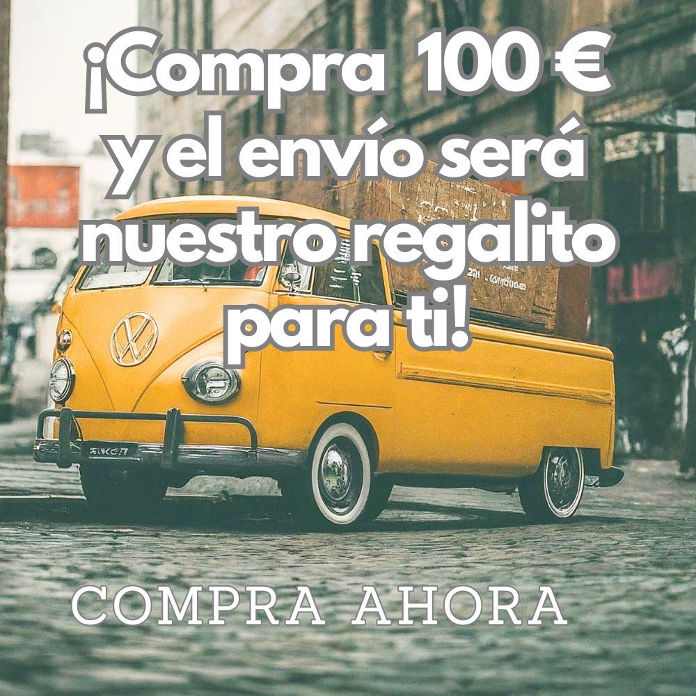 Compra 100€ y el envío es GRATIS