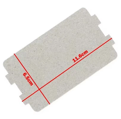 Placa de mica para microondas