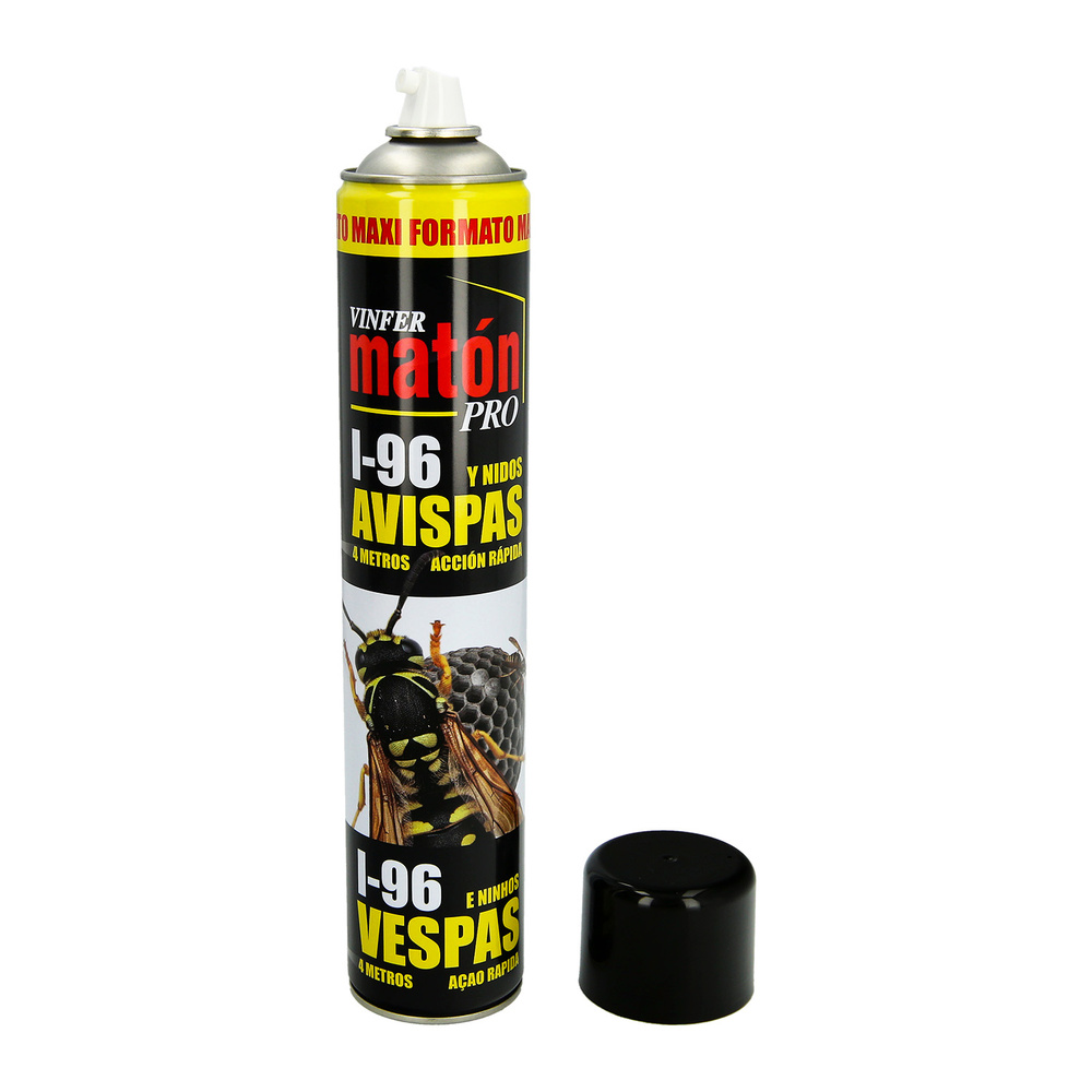 Insecticida Spray Avispas y Nidos Avispas Con Alcance 4 Metros 750 Ml. Winfer Maton Pro - Imagen 2