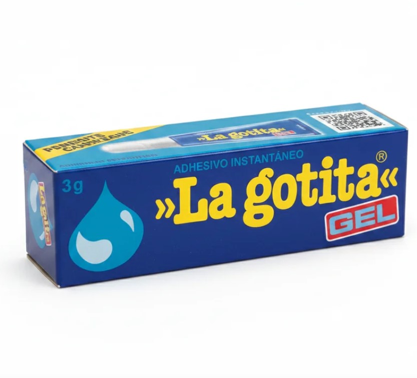Pegamento Cianocrilato La Gotita GEL 3gr