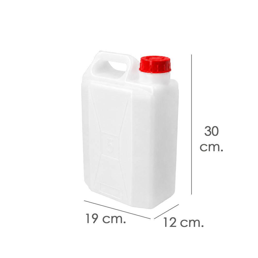 Bidon Alimentario Garrafa Plastico 5 Litros - Imagen 7